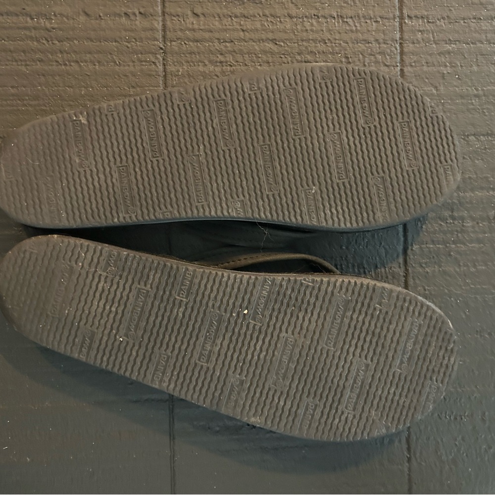 Black Flip Flops - Picture 2 of 2